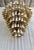 2000 - 2009 Mid-Century Round Chandelier in White Murano Glass, 2000s For Sale - Image 5 of 9