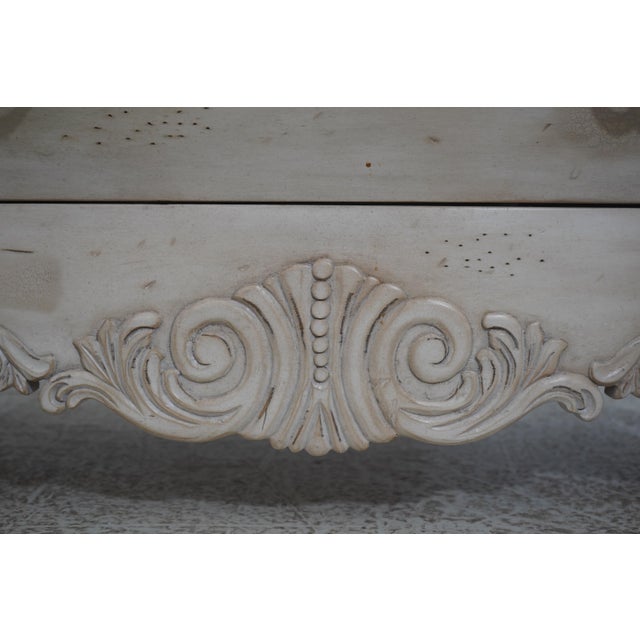 Marble Top Italian Style Commode Chest For Sale - Image 16 of 17