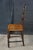 Brown 4 Mid 20th Century French Country Shaker Style Oak Ladderback Dining Chairs Rush Seat Farmhouse For Sale - Image 8 of 18
