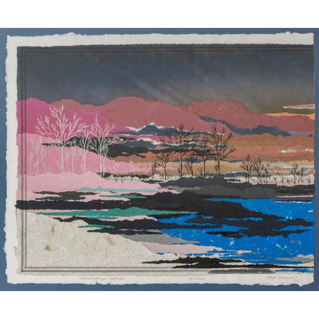Contemporary m.p. Marion "Landmarkings Diptych" Mixed Media For Sale - Image 3 of 18