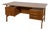 Mid-Century Teak Model 75 Freestanding Desk from Omann Jun, Denmark, 1950s For Sale