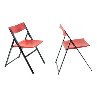 Set of P08 Folding Chairs by Justus Kolberg, 1991 For Sale