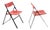 Set of P08 Folding Chairs by Justus Kolberg, 1991 For Sale