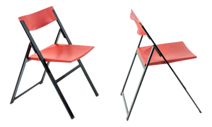 Set of P08 Folding Chairs by Justus Kolberg, 1991