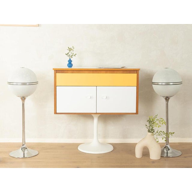 Space Age Rosita music cabinet, Dual turntable Width: 102 cm Height: 102 cm Depth: 44 cm Good restored condition with...
