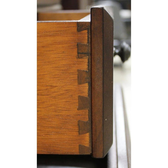 Pottery Barn China Cabinet - Dark Finish, 2 Pieces For Sale In Portland, OR - Image 6 of 7