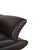 Animal Skin Leather Two-Seater Brown Manual Function Sofa by Koinor Velluti For Sale - Image 7 of 16
