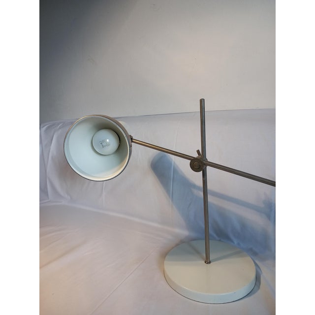 Metal Table Lamp from Vest Leuchten, 1970s For Sale - Image 7 of 14