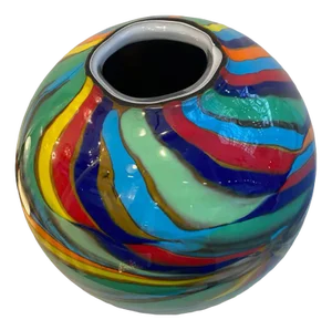 Italian Artistic Murano Style Glass Vase by Simoeng