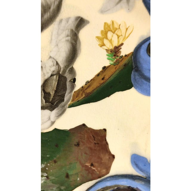 Antique Napoleon III Ceramic Plate, France For Sale - Image 9 of 10