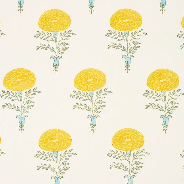 A happy, graphic ode to the marigold, one of Molly's favorite flowers, and a symbol of passion and creativity on the...