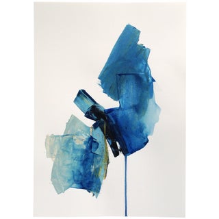 Original "Water Study 1" Abstract Painting For Sale