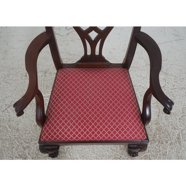 Stickley Set of 8 Mahogany Dining Chairs For Sale In Philadelphia - Image 6 of 18