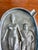 1950s Vintage Art Deco “Heads or Tails” Speakeasy Ashtray With Figural Couple For Sale - Image 5 of 5