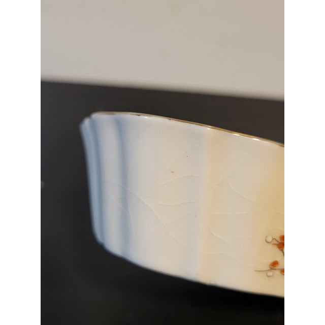 Japanese Japanese Porcelain Soap Dish For Sale - Image 3 of 12
