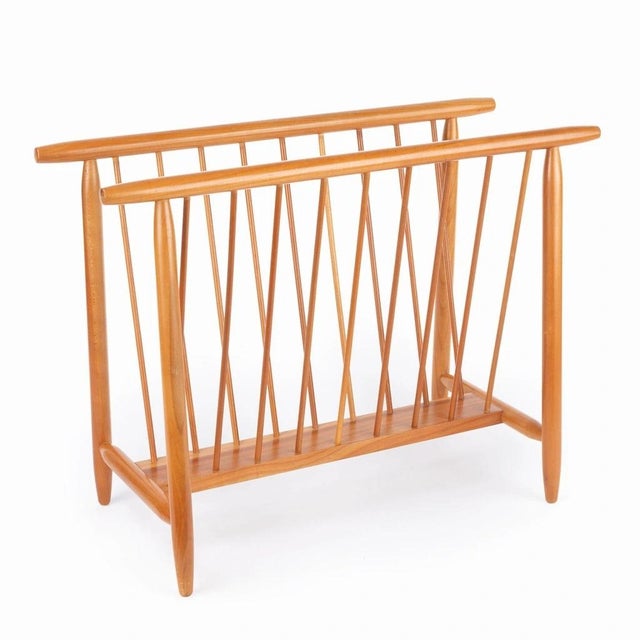 Vintage Newspaper Rack, 1960s For Sale - Image 3 of 7