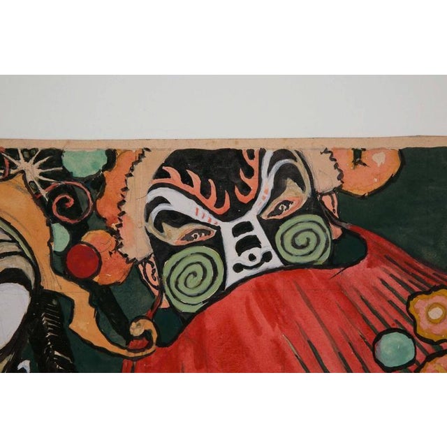 1920s Wallpaper Design, France, Art Deco, 1920s For Sale - Image 5 of 8