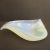 1960s Vintage Opaline Murano Teardrop Bowl For Sale - Image 5 of 7