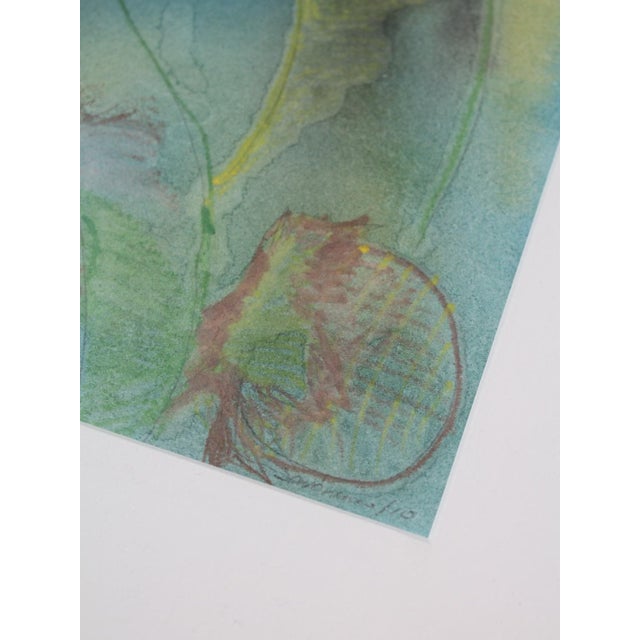 Abstract Still Life #1, 2010, Pastel & Watercolor & Paper For Sale - Image 3 of 7