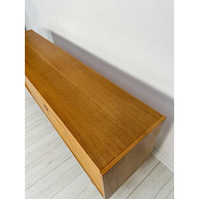 Scandinavian Minimalistic Oak Sideboard by Erik Wørts for Ikea, 1960s For Sale - Image 14 of 16