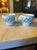 The Villeroy & Boch Lina Aqua Porcelain Pedestal Soup Bowl Set of 2 is a luxurious addition to any table setting. Made of...