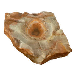 Vintage Organic Marble Slab Ashtray Catchall