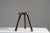 Wooden Tripod Stool, France, 1950s For Sale - Image 6 of 9