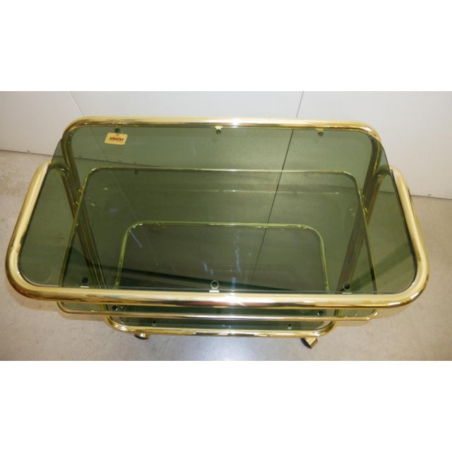1980s Brass Food Trolley from Morex, 1970s For Sale - Image 5 of 14