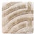 Contemporary Sample Lucca Maze Rug, Wheat Tan, 12x12 For Sale - Image 3 of 4