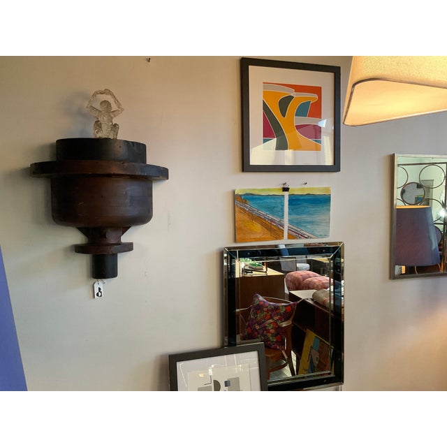 Chocolate Antique Wood Industrial Mold For Sale - Image 8 of 12