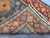 Blue and Rust Red Kazak Wool Runner Rug, Tribal Hallway Rug, 2'9" X 9'9" For Sale - Image 16 of 16