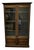 19th Century Tall Glazed Bookcase with Cupboard Under For Sale