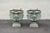 Antique Pair of Lead Alloy Outdoor Garden Urns For Sale In Philadelphia - Image 6 of 12