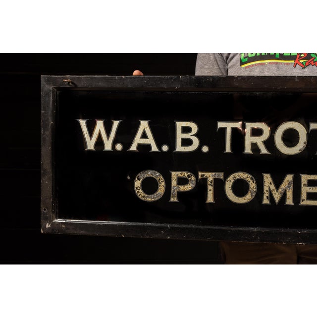 American Early 20th Century R O G Optometrist Sign For Sale - Image 3 of 10