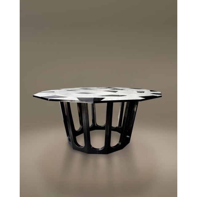 Contemporary Northup Dining Table by Porus Studio For Sale - Image 3 of 8