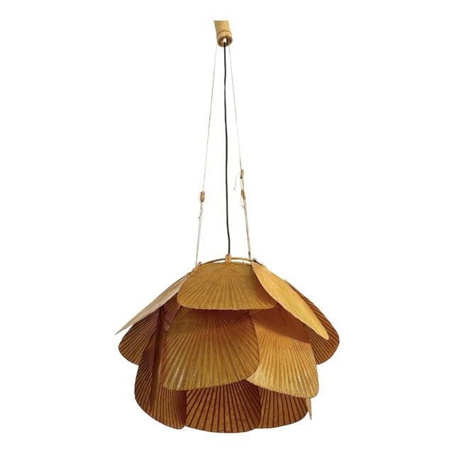 Uchiwa Ju-Yon Pendant by Ingo Maurer, 1970s For Sale