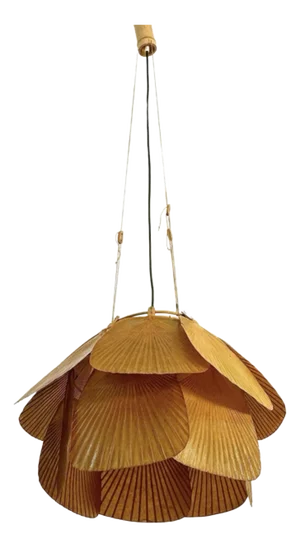 Uchiwa Ju-Yon Pendant by Ingo Maurer, 1970s