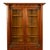 Antique Liberty & Co. Arts and Crafts Oak Mission Bookcase Display Cabinet London 1905, , Attributed For Sale - Image 11 of 13