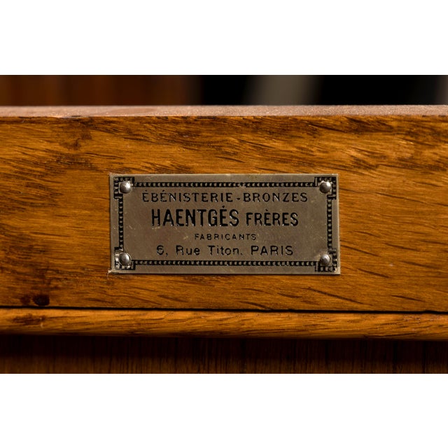 Late 19th Century French Louis XVI Oak & Marble Sideboard by Haentges Freres For Sale - Image 12 of 18