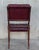 Set of Ten Restored Early 20th Century Chesterfield Hardwood Red Leather Dining Armchairs For Sale - Image 11 of 18