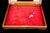 Vintage Tabletop Burl Wood and Glass Keyed Collector’s Display Box For Sale - Image 11 of 18
