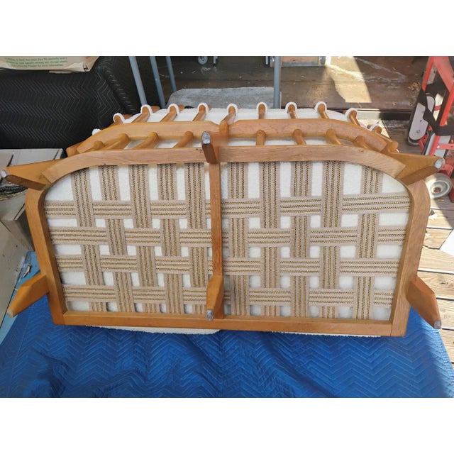 Guillerme Et Chambron "Grand Repos" Sofa, France 1950s For Sale - Image 16 of 18