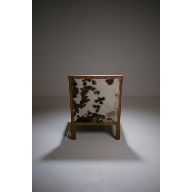1920s Vintage French Art Deco Lounge Chair, 1930s For Sale - Image 5 of 18