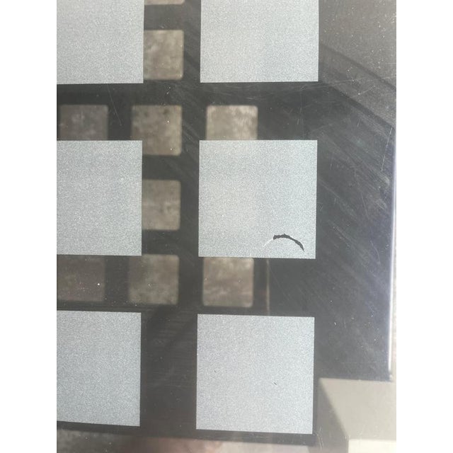 Glass Glass Coffee Table, 1980s For Sale - Image 7 of 11