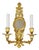 Late 20th Century French Neoclassical Empire Style Gilt Bronze Two Light Wall Sconces W. Mirrors - a Pair For Sale In New York - Image 6 of 17