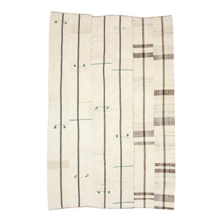 Vintage Modern Turkish Kilim Rug For Sale