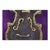 Brass Violin Placed on Golden Plate by Henri Fernandez For Sale - Image 3 of 8