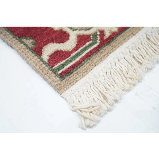 Sumak Rug 4'1'' X 6'1'' For Sale - Image 4 of 10