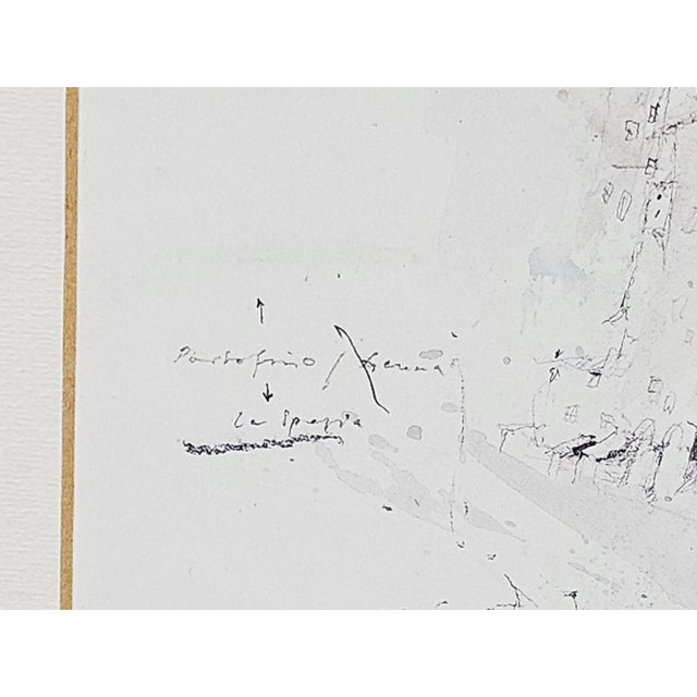 Alexander Befelein, Portovenere, 1989, Watercolor For Sale - Image 9 of 18