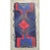 Fiber art at its most confident — color and structure working together without apologizing for either. This small framed...